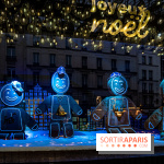 Photos : les vitrines et décorations de Noël du Bon Marché 2021