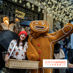 Photos : les vitrines et décorations de Noël du Bon Marché 2021