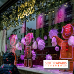 Photos : les vitrines et décorations de Noël du Bon Marché 2021