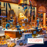 Inauguration des Vitrines de Noël des Galeries Lafayette 2021, les photos