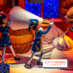 Inauguration des Vitrines de Noël des Galeries Lafayette 2021, les photos