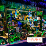 Inauguration des Vitrines de Noël des Galeries Lafayette 2021, les photos