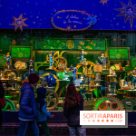 Inauguration des Vitrines de Noël des Galeries Lafayette 2021, les photos