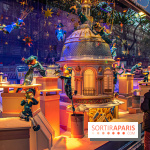 Inauguration des Vitrines de Noël des Galeries Lafayette 2021, les photos