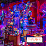 Inauguration des Vitrines de Noël des Galeries Lafayette 2021, les photos