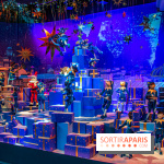 Inauguration des Vitrines de Noël des Galeries Lafayette 2021, les photos