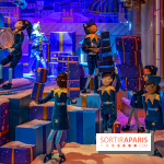 Inauguration des Vitrines de Noël des Galeries Lafayette 2021, les photos