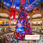 Inauguration vitrines et sapin des Galeries Lafayettes 2021 