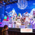 Inauguration vitrines et sapin des Galeries Lafayettes 2021 