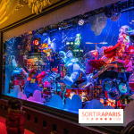 Inauguration vitrines et sapin des Galeries Lafayettes 2021 