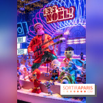 Inauguration vitrines et sapin des Galeries Lafayettes 2021 