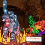 Festival des lumières du Jardin des Plantes 2021, l'Evolution en voie d'illumination - nos photos