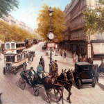 Paris en 1910 - 1920 peint par Léon Zeytline - PHOTOS 