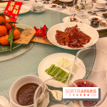 Menu de Nouvel an Chinois au Shang Palace 2022