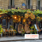 Les cafés fleuris de Paris