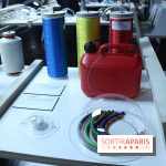 Futurotextiles 3 à la Cité des Sciences : fibres synthétiques