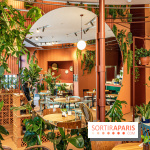 Le Café Vert du Printemps Haussmann 