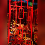 Le BHV illuminé par Beth Ditto et Jean-Charles de Castelbajac - Noël 2009