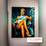 Pop Corn Time, nos photos de l'exposition de toiles et de NFT à la galerie Goldshteyn-Saatort