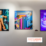 Pop Corn Time, nos photos de l'exposition de toiles et de NFT à la galerie Goldshteyn-Saatort