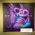 Pop Corn Time, nos photos de l'exposition de toiles et de NFT à la galerie Goldshteyn-Saatort