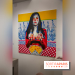 Pop Corn Time, nos photos de l'exposition de toiles et de NFT à la galerie Goldshteyn-Saatort