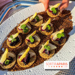 Le bar en Rooftop du Peninsula en photo