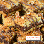 Un bar à glaces et un dessert dans un train de la Félicita