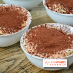 Un bar à glaces et un dessert dans un train de la Félicita