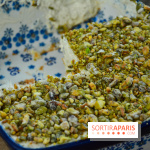 Un bar à glaces et un dessert dans un train de la Félicita