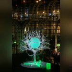 Illumination du Forum des Halles par Samuel Le Bihan