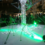 Illumination du Forum des Halles par Samuel Le Bihan