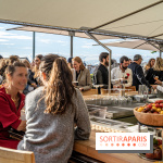 Le jardin estival sur les terrasses du cheval Blanc