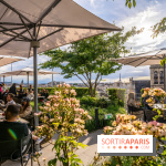 Le jardin estival sur les terrasses du cheval Blanc