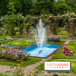 La Roseraie du Parc Lebaudy sur l'Ile de Puteaux