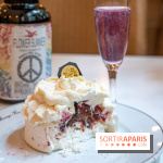 Thé glacé et pavlova Flower Summer chez Mariage Frères