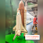 Up to space : devenez un astronaute avec l'exposition du musée de l'Air et de l'Espace, nos photos