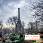 Visuels Paris - Tour Eiffel hiver parc