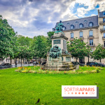 Visuels Paris - jardin solitude alexandre dumas place 17e arrondissement Malesherbes