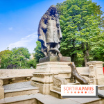 Visuels Paris - statue Jean de la Fontaine jardin Ranelagh