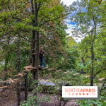 Accrocamp Poissy, le nouvel accrobranche au parc du château de Villiers