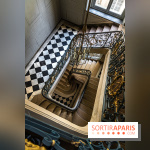 Les appartements de Madame Du Barry restaurés au Château de Versailles - escalier