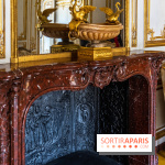 Les appartements de Madame Du Barry restaurés au Château de Versailles - cheminée