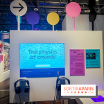 Foules, l'exposition interactive de la Cité des Sciences et de l'Industrie - nos photos