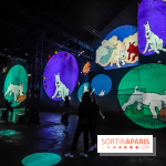 Tintin, l'aventure immersive à l'Atelier des Lumières : l'exposition insolite à vivre - nos photos
