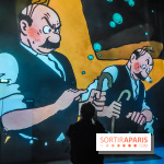 Tintin, l'aventure immersive à l'Atelier des Lumières : l'exposition insolite à vivre - nos photos