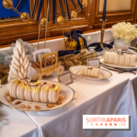 Bûche de Noël Ladurée 2022 - créations de Noël