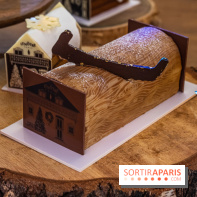 Bûches et créations de Noël Lenôtre 2022 - bûche célébration