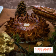 Bûches et créations de Noël Lenôtre 2022 - tourte