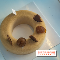 Bûches de Noël et gâteau de réveillon de Philippe Conticini 2022 - couronne - gâteau nouvel an